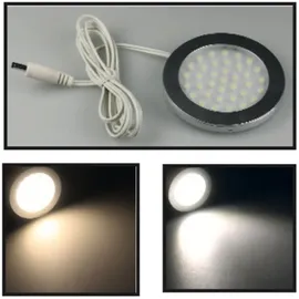 ChiliTec LED-Aufbauleuchte ABL-R90 warmweiß 3W 270lm 12V= DC superflach EEK F [A-G]