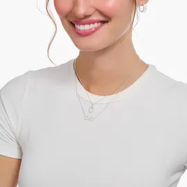 Thomas Sabo Kette mit Anhänger Infinity-Anhänger Silber