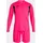 Joma Winner Langarm-set - Pink Fluor / Black - M