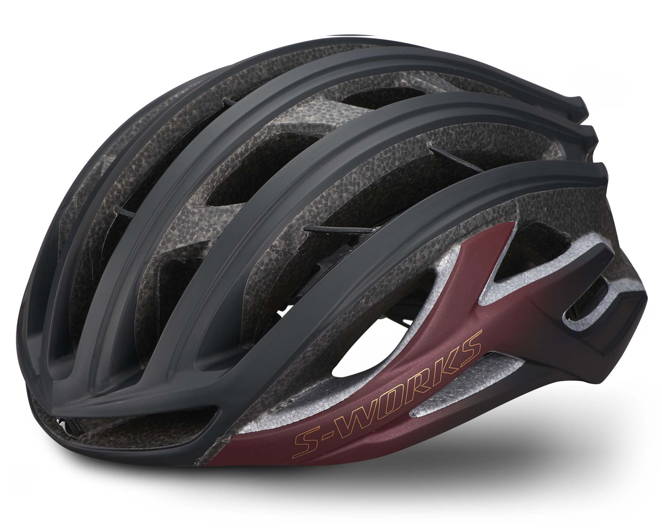 Specialized S-Works Prevail II Vent Helm ANGi ready & MIPS | matte maroon-matte black - M
