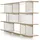 Tojo Regal 160 x 37,5 x 44 cm Weiß