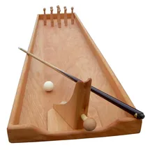 Holz Bi-Ba-Butze Kegelbahn