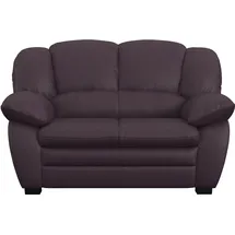 Cotta Couch Mikrofaser 2-Sitzer Braun