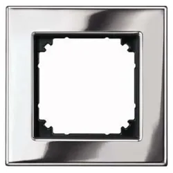 Merten Metallrahmen 1f.chrom 475139
