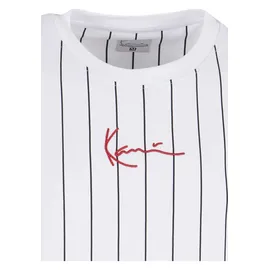 Karl Kani KM222-101-2 KK 2-Pack Pinstripe + Essential Tee weiß S