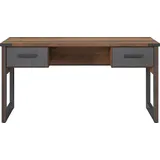trendteam Büroschreibtisch Prime Alteiche / Grau
