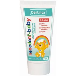 Dentinox nenedent-baby Zahncreme mit Fluorid 50 ml Zahncreme