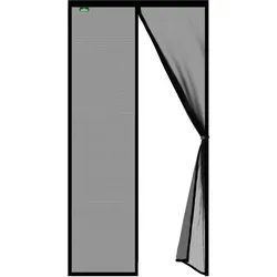 Fliegengitter magnetisch - einfache Klebemontage ohne Bohren - Insektenschutz (100 x 220 cm, Johnny)