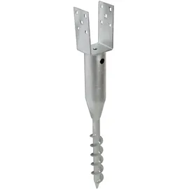 Trutzholm U-Profil Bodenhülse 8 x 67,5 cm feuerverzinkt