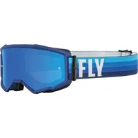 FLY RACING Zone Motocross Brille, schwarz-blau für Männer