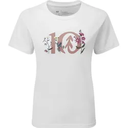 TENTREE Damen Shirt W Floral Logo, White, S
