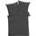 KAEPPEL Uni Mako-Satin anthrazit 200 x 200 cm + 2 x 80 x 80 cm