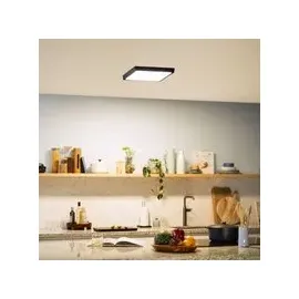 Philips Slim Surface 1 20 W quadratisch schwarz