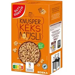 GUT&GÜNSTIG Knusper Schoko & Keks Müsli 600,0 g