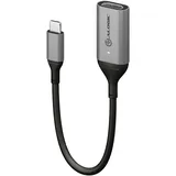 Alogic USB-C zu HDMI Adapter 15 cm Grau