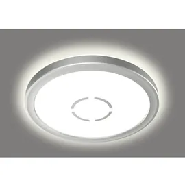 Briloner Slim LED Panel 1 rund silber
