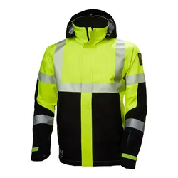 Warnschutz Regenjacke "ICU" - S - gelb/schwarz