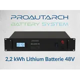 2,2kWh 48/96V Solar Speicher Lithium Modul ProAutarch Batterie System 48-2200-15