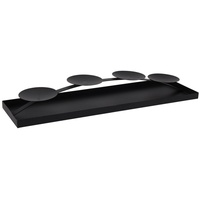 Spetebo XXL Adventskerzenhalter 58 cm aus Metall - Farbe: