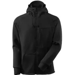 Mascot Kapuzensweatshirt, Reißverschluss Kapuzensweatshirt Größe L, Schwarz-meliert/Schwarz