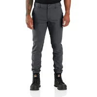 CARHARTT Rugged Flex Canvas Jogger, Textilhose - Dunkelgrau -