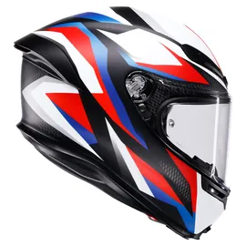 AGV K6 S Timewarp Matt Black/Red/Blue L