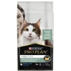 PRO PLAN Liveclear Sterilised Senior 7+ Truthahn 1,4 kg