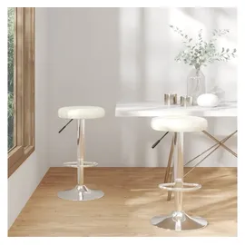 vidaXL Barhocker 2 Stk. 0 x 0 cm Creme