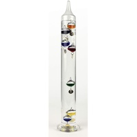 Nauticalia Galileo Thermometer mit 7 Kugeln, 43 cm, Mehrfarbig