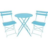 Hti-Living Bistroset 3-teilig Cavo Blau