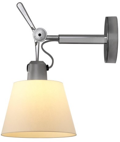 Artemide - Tolomeo Parete Diffusore Wandleuchte Ø24 Pergament