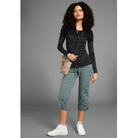 KangaROOS 2-in-1-Langarmshirt in schwarz, | Gr. 52/54,