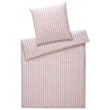 ELEGANTE Svaneke Gestreift Pink 135 x 200 cm + 80 x 80 cm