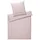 ELEGANTE Svaneke Gestreift Pink 135 x 200 cm + 80 x 80 cm