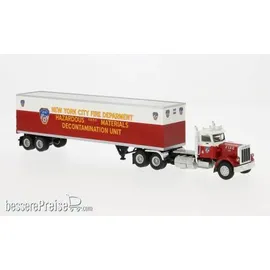 Brekina 85721 - Peterbilt 359 Ko-SZ 1973 FDNY 1:87