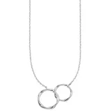 Hechter Paris Kette mit Anhänger »Schmuck Geschenk Silber 925 Halsschmuck Halskette Ankerkette«, silberfarben