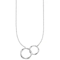 Hechter Paris Kette mit Anhänger »Schmuck Geschenk Silber 925 Halsschmuck Halskette Ankerkette«, silberfarben