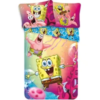 Jerry Fabrics Sponge Bob Mehrfarbig 140 x 200 cm + 70 x 90 cm