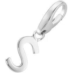 Giorgio Martello Milano Charm Buchstabe S, Silber 925 Damen 