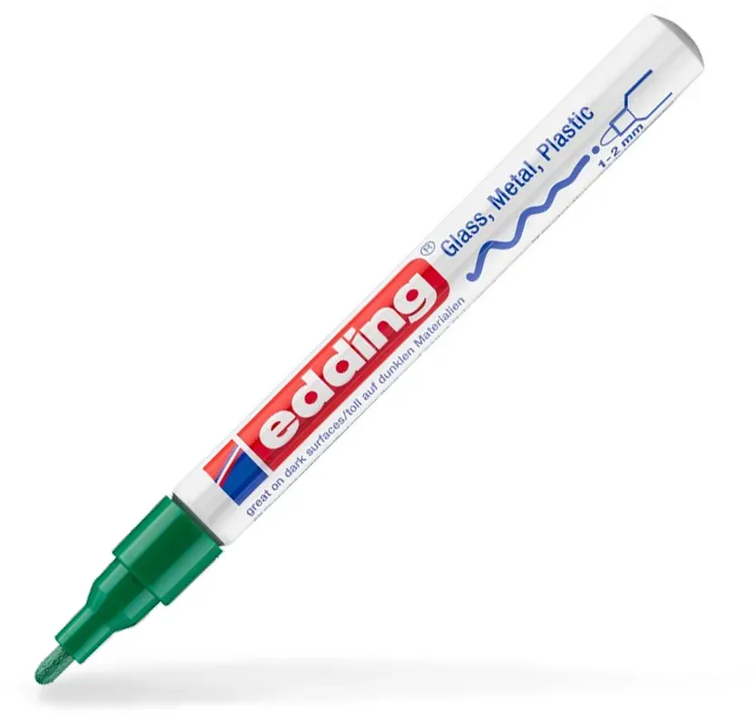 Grün 1-2 mm | edding 751 Lackmarker
