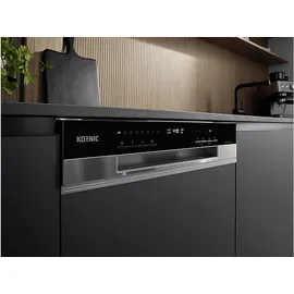 KOENIC KDW 6031 A BI Geschirrspüler (teilintegrierbar, 596 mm breit, 43 dB (A), A)
