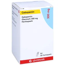 Gabapentin Glenmark 300 mg Hartkapseln 50 St