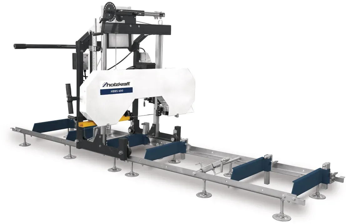 Lieferbar ab 04.11.2024, bitte vorbestellen ! Holzkraft Blockbandsäge HBBS 400 / 400V
