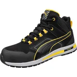 Puma Sicherheitsschuh Urban Protect Crosstwist mid SB blk, nach EN ISO 20345:2022 SB E PS WPA FO HRO SR Größe 44 - Schwarz - 44