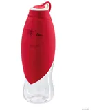 Hunter Outdoor Trinkflasche mit Silikonnapf List 550 ml, rot