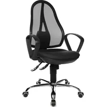 TOPSTAR Open Point SY mit Armlehnen B2 schwarz/chrom