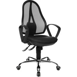 TOPSTAR Open Point SY mit Armlehnen B2 schwarz/chrom
