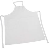 Nastami Kinderschürzen zum Bemalen - 20 Stück - Schürze für Kinder zum Kochen, Backen, Malern, 100% Baumwolle, 45 x 60 cm, weiß