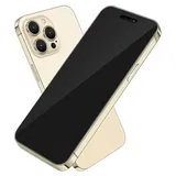 BORTAM Anzeige gefälschte Spielzeug Handy ohne Logo Nicht funktionierende Replik 1:1 Telefon für iPhone 14 Pro Dummies gefälschte Spielzeug Handy (14 Pro Gold Schwarzer Bildschirm)