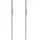 Leki Alpino Leki Detect S Skistöcke (Größe 135CM, grau)